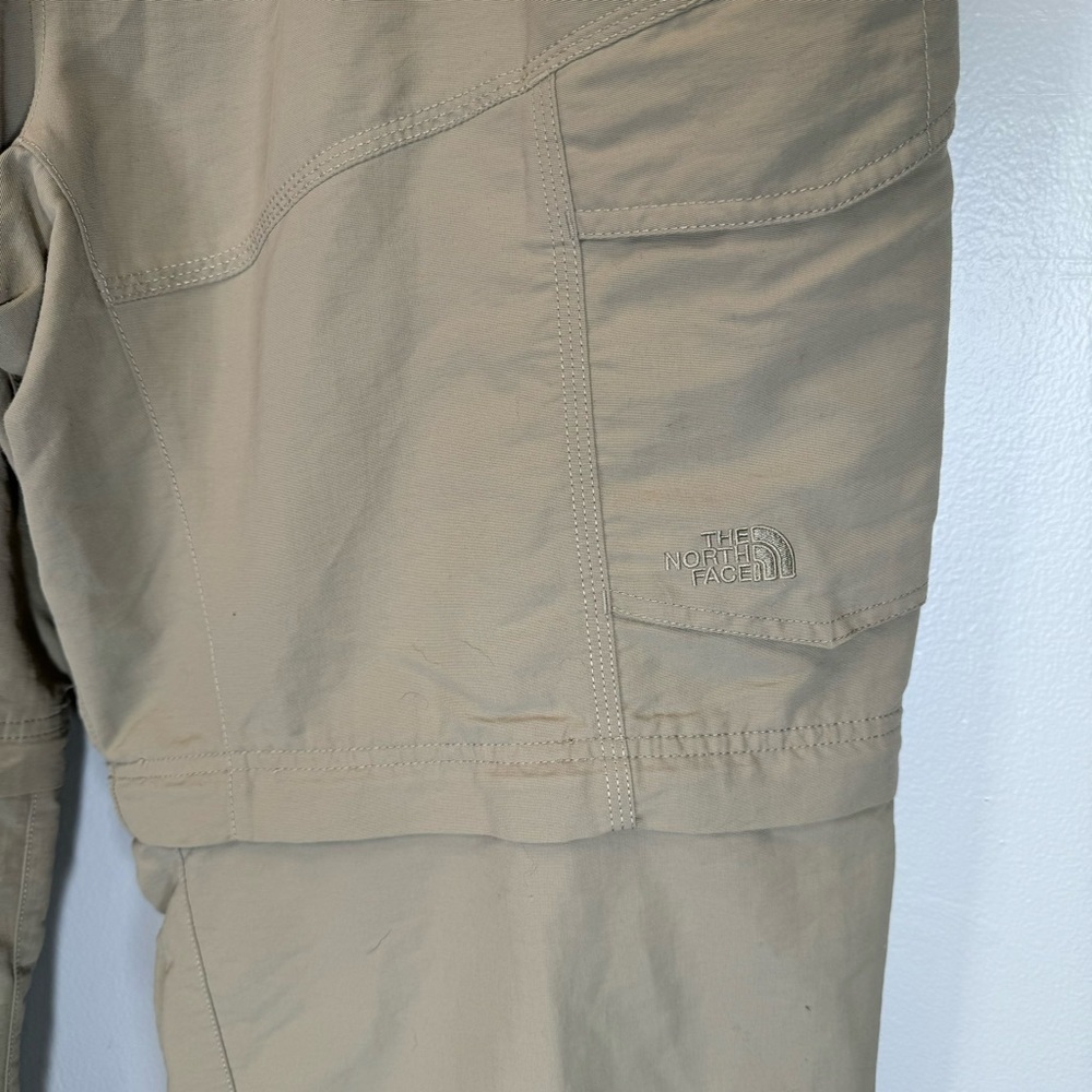 North face khaki convertible hiking pants shorts nylon men's XXL extra large 2x - Picture 2 of 16